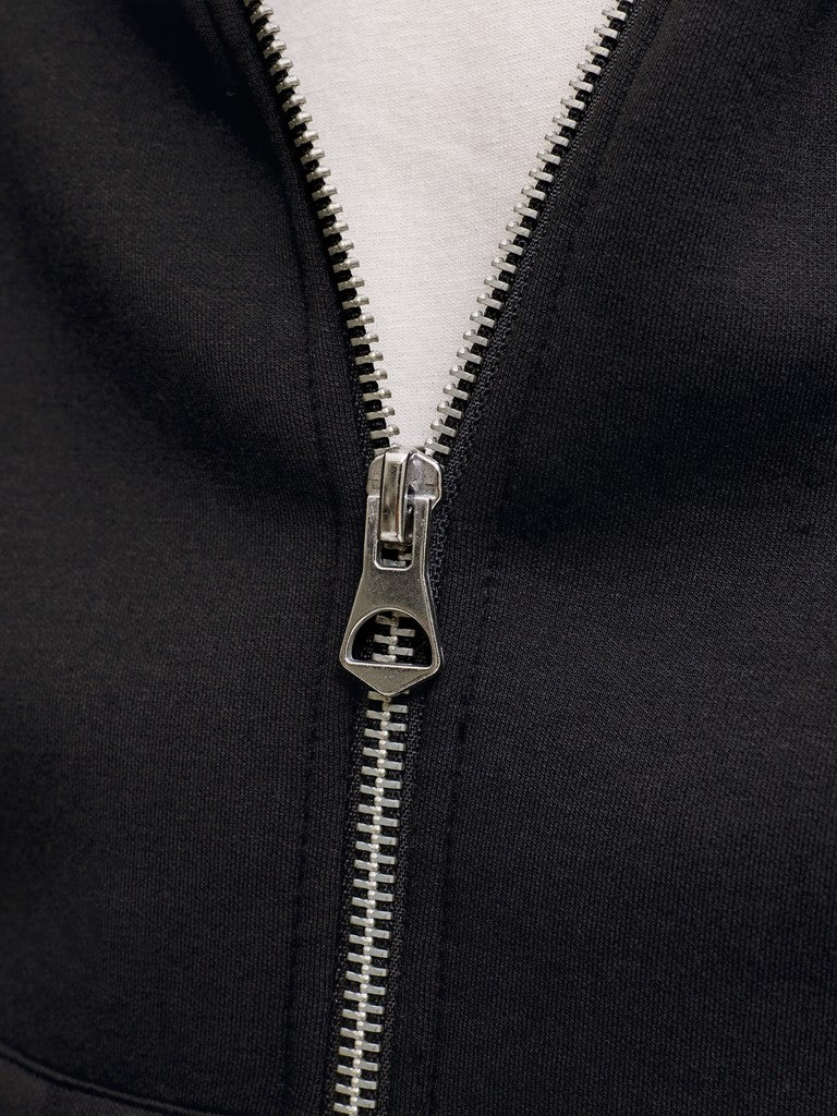 Jcolegacy Sweat Scuba Zip Hood Sn Jnr - Zwart