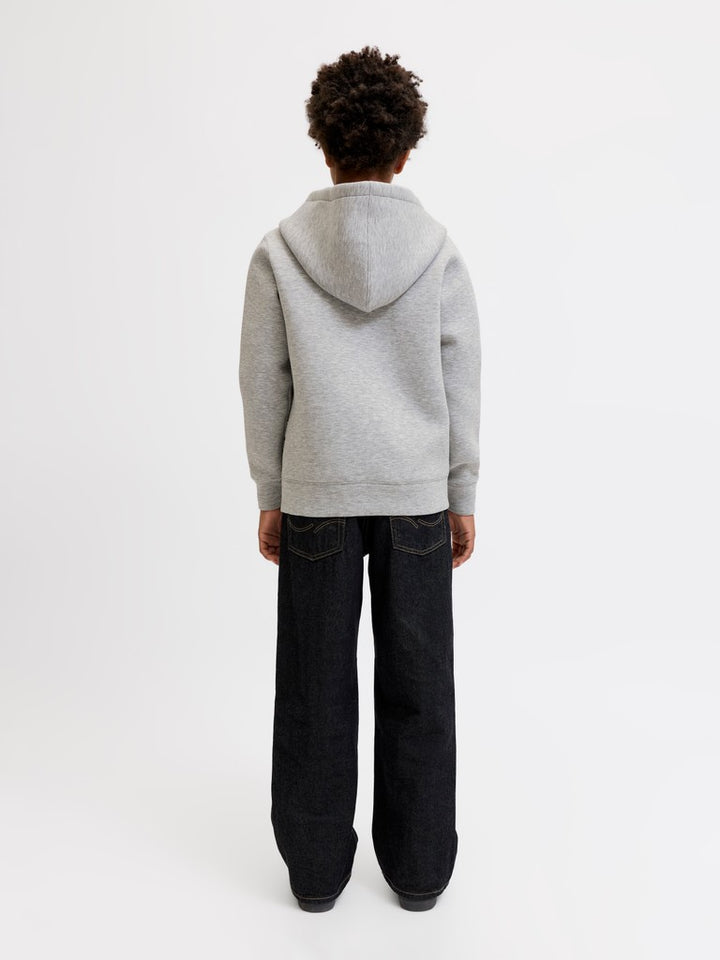 Jcolegacy Sweat Scuba Zip Hood Sn Jnr - Grijs Melee
