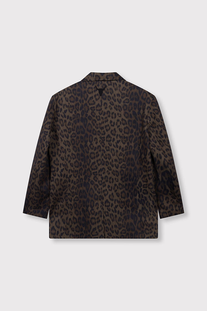 Alix the label 2609433870 blazer dames bruin dessin