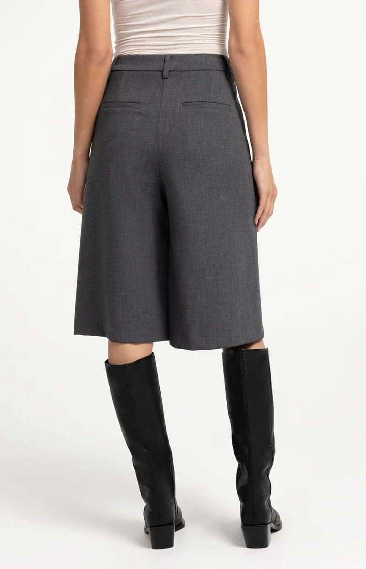 YAYA Women 01-321045-609 bermuda dames antraciet