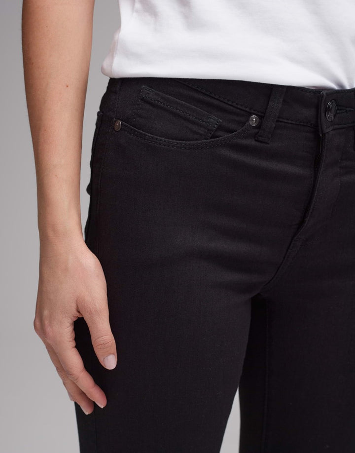 Opus Elma lange broek dames zwart - L30