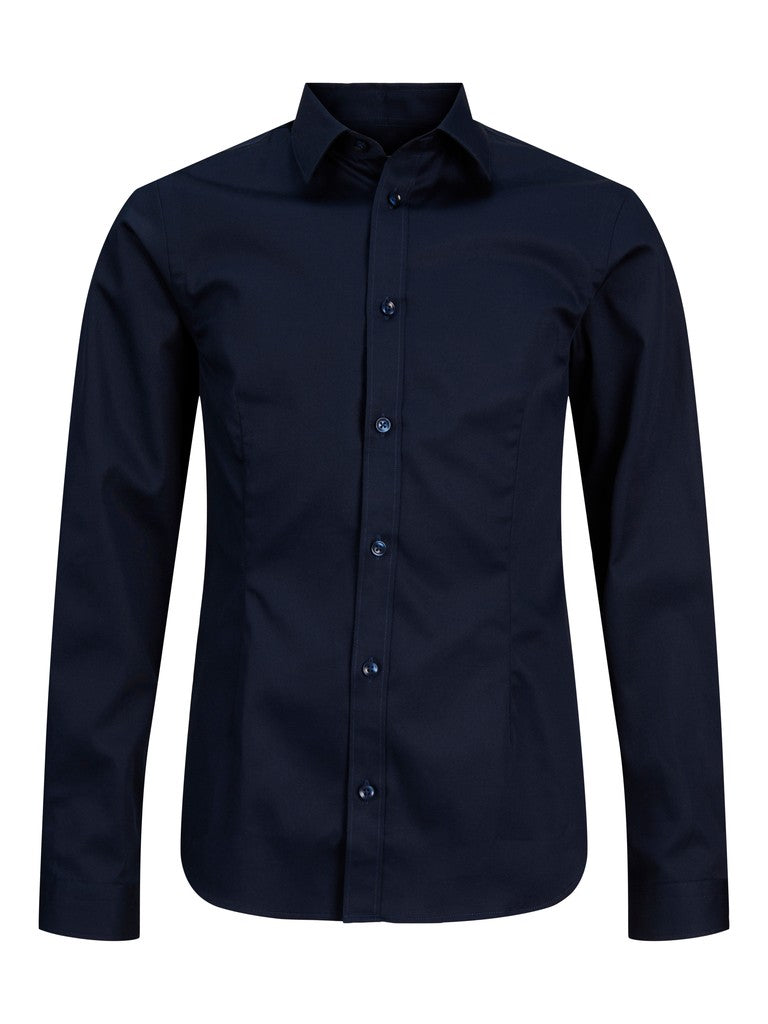 Jprparma Shirt L/s Noos Jnr - Navy