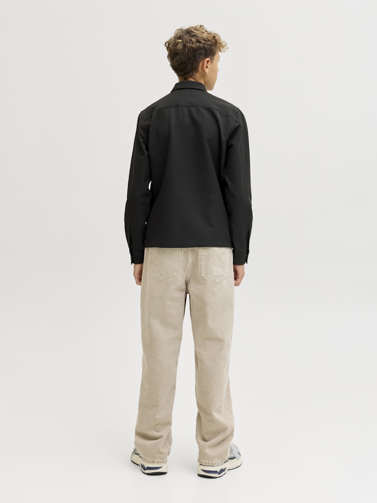 Jcopoint Commute Travel Shirt Bf Jnr - Zwart