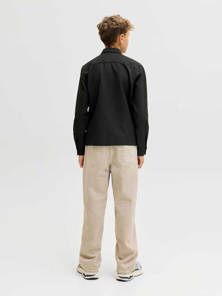 Jcopoint Commute Travel Shirt Bf Jnr - Zwart