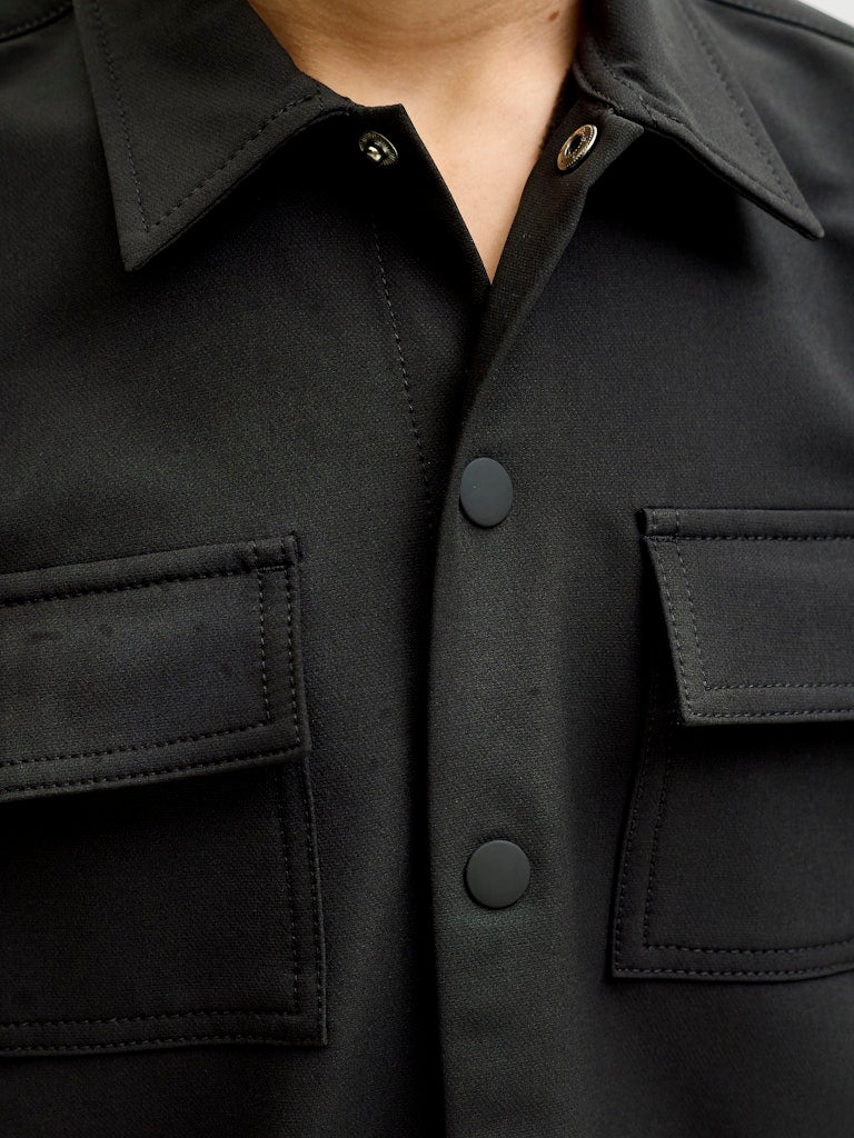 Jcopoint Commute Travel Shirt Bf Jnr - Zwart