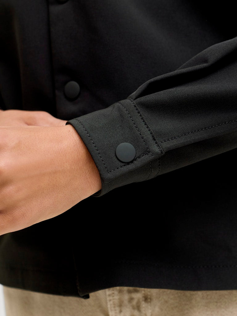 Jcopoint Commute Travel Shirt Bf Jnr - Zwart