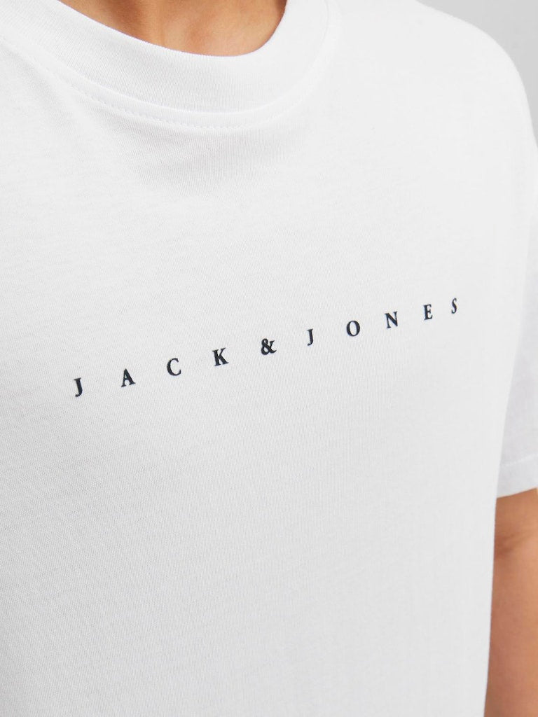 Jjestar Jj Tee Ss Noos Jnr - Wit