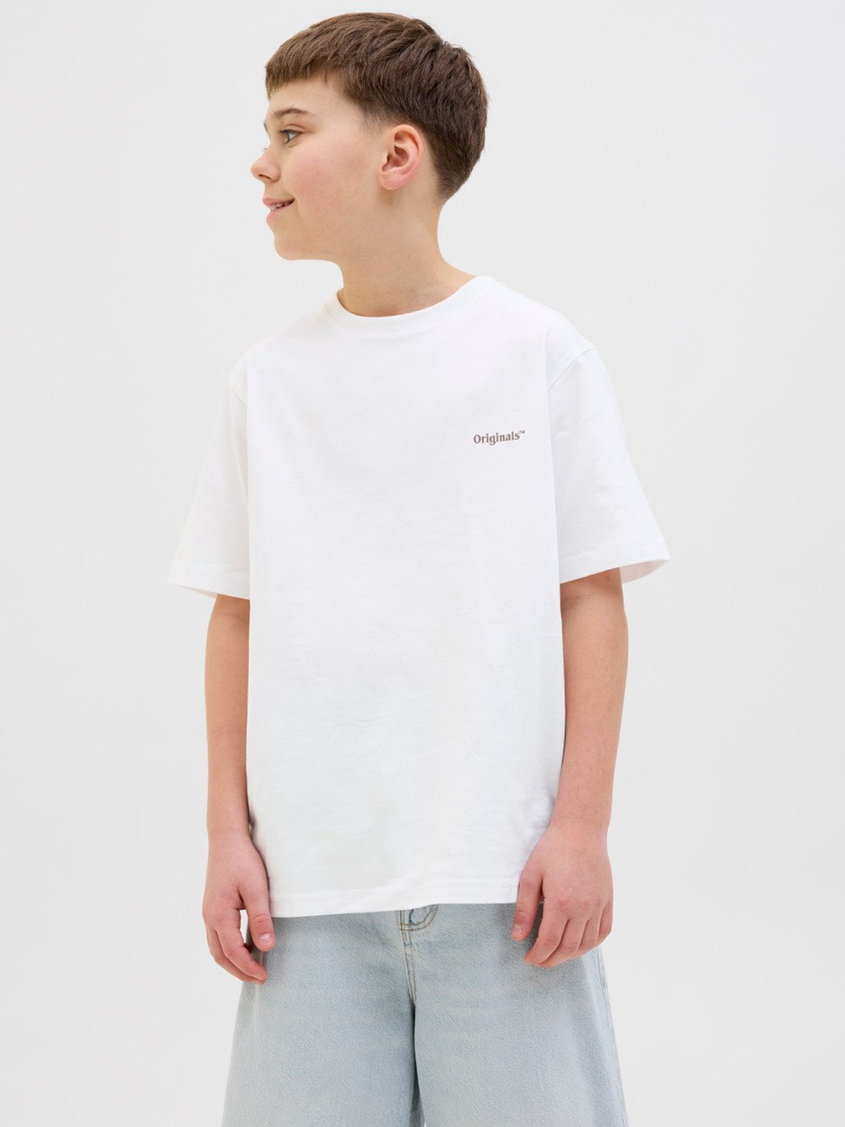 Jorparos Easter Sketch Tee Ss Crew - Off-white