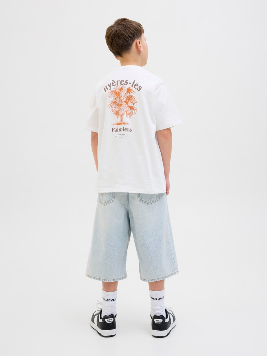 Jorparos Easter Sketch Tee Ss Crew - Off-white