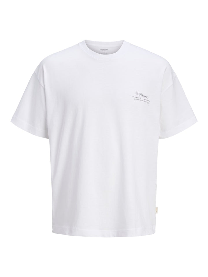 Jormontauk Back Graphic Tee Ss Ea26 Jnr - Off-white