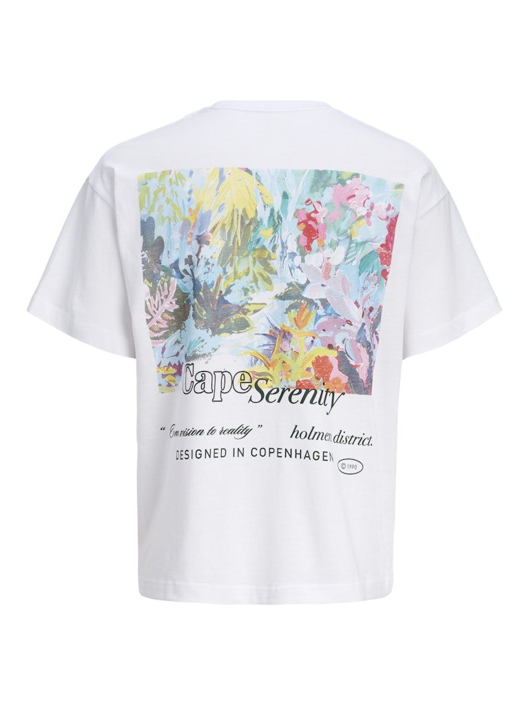 Jormontauk Back Graphic Tee Ss Ea26 Jnr - Off-white