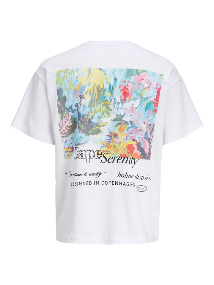 Jormontauk Back Graphic Tee Ss Ea26 Jnr - Off-white