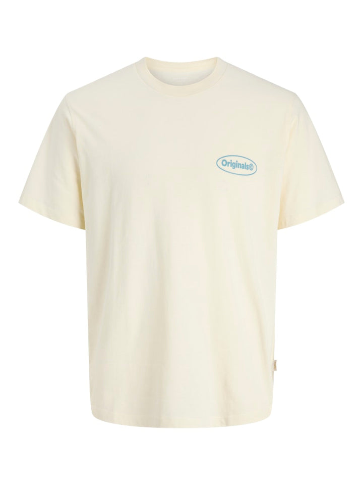 Jorriviera Vintage Poster Back Tee Jnr - Ecru