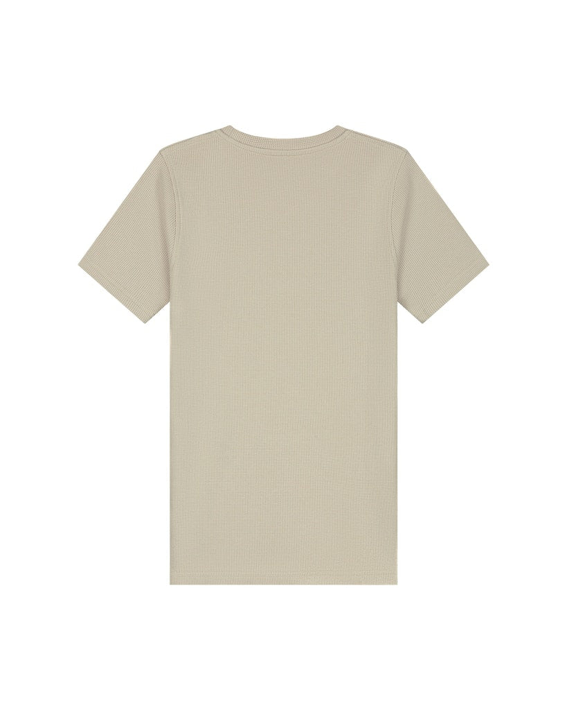 Wafel T-shirt - Zand