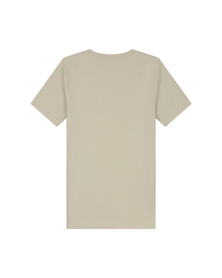 Wafel T-shirt - Zand
