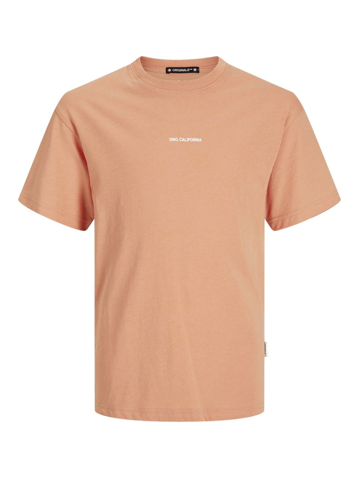 Joraruba Landscape Tee Ss Crew Neck - Oranje