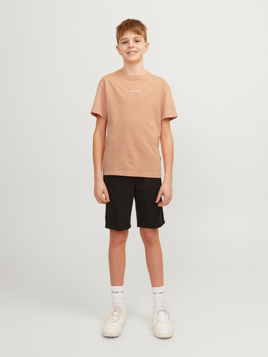 Joraruba Landscape Tee Ss Crew Neck - Oranje