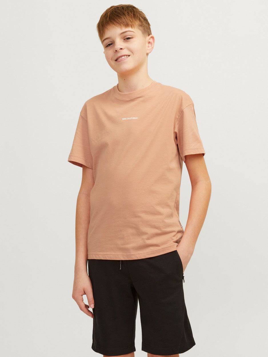 Joraruba Landscape Tee Ss Crew Neck - Oranje