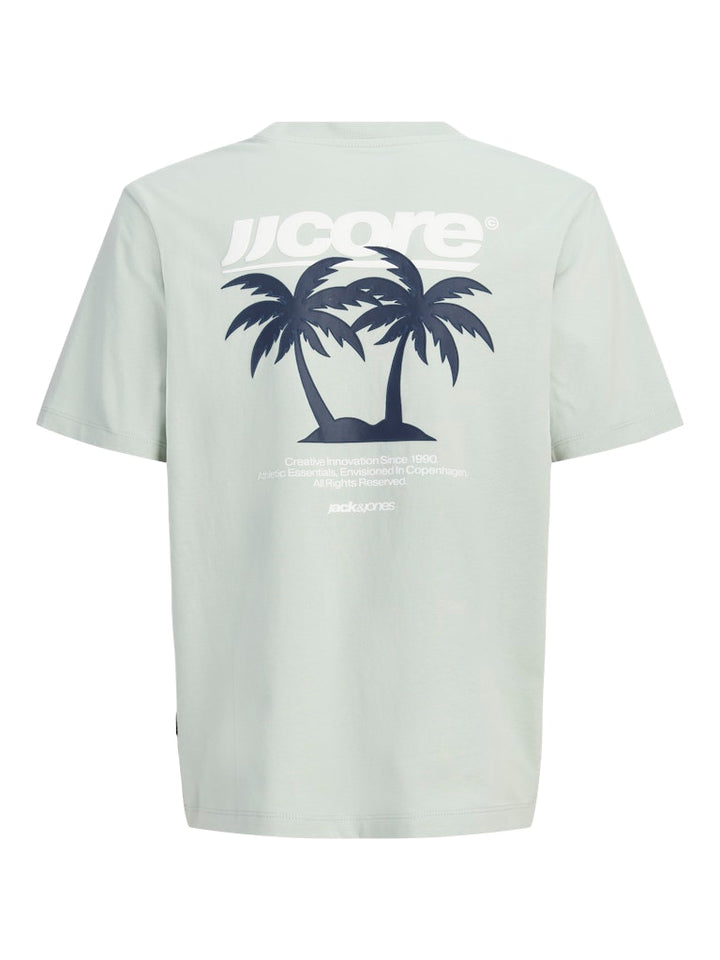 Jcoclub Back Imagery Tee Ss Cn Jnr - Mint