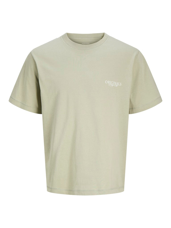 Jorcatskills Cut Out Tee Crew Neck Jnr - Olijf