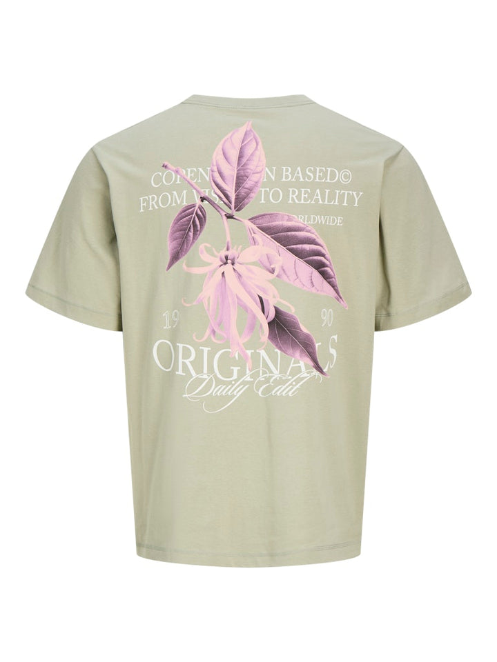 Jorcatskills Cut Out Tee Crew Neck Jnr - Olijf