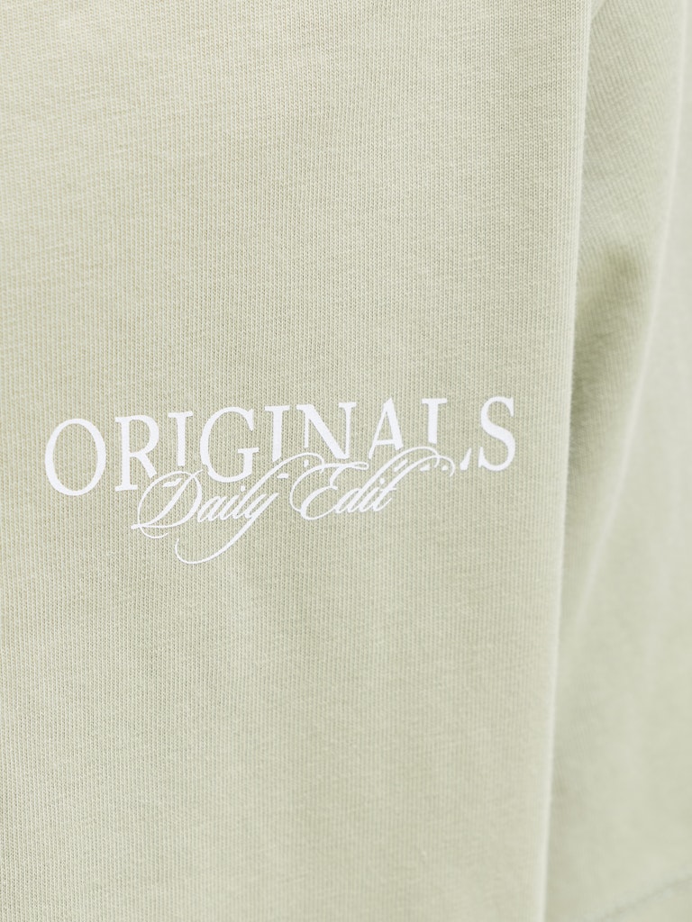 Jorcatskills Cut Out Tee Crew Neck Jnr - Olijf