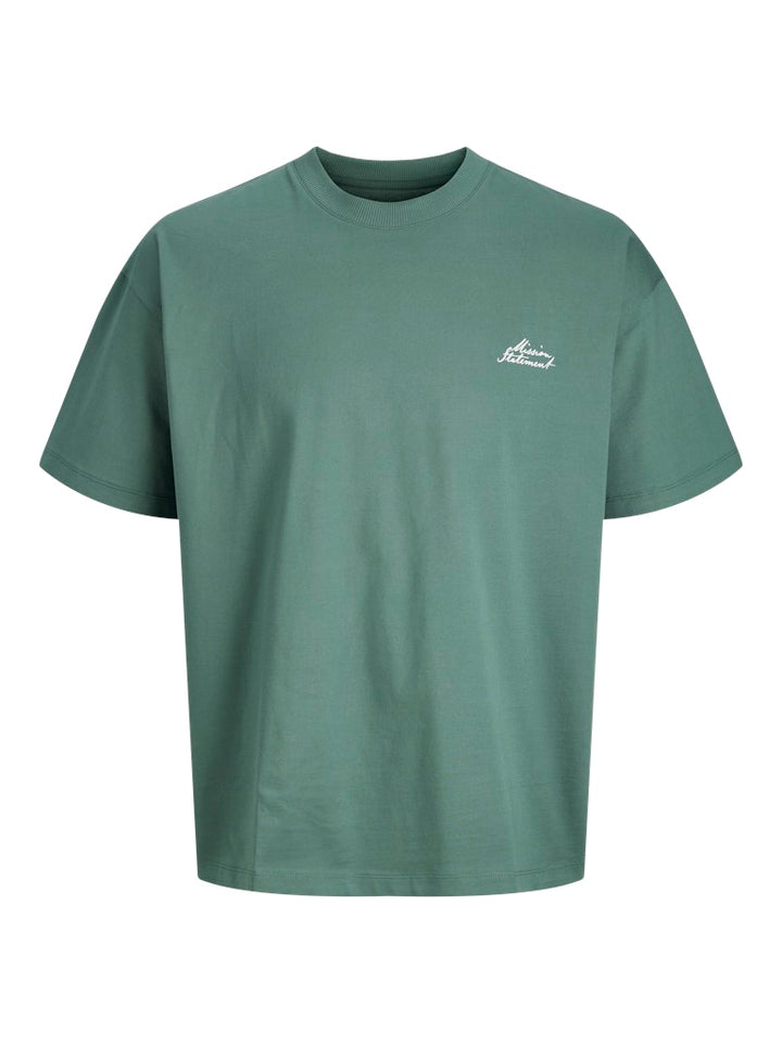 Jcodust Script Back Tee Ss Cn Jnr - Esmerald