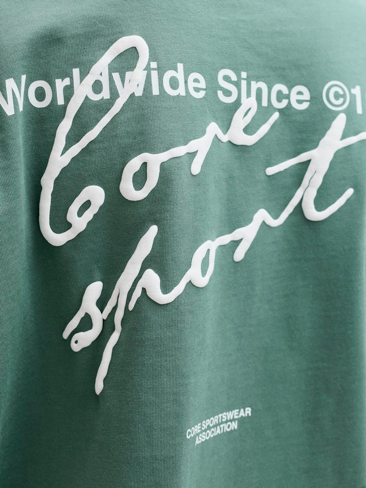 Jcodust Script Back Tee Ss Cn Jnr - Esmerald