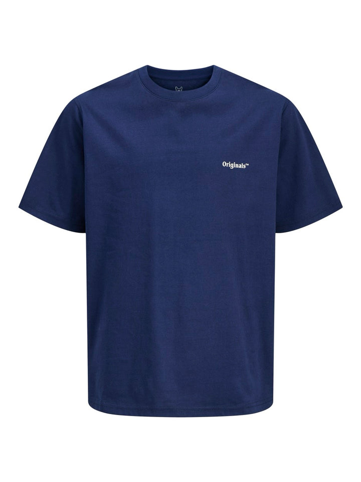 Jorparos Easter Sketch Tee Ss Crew - Kobalt