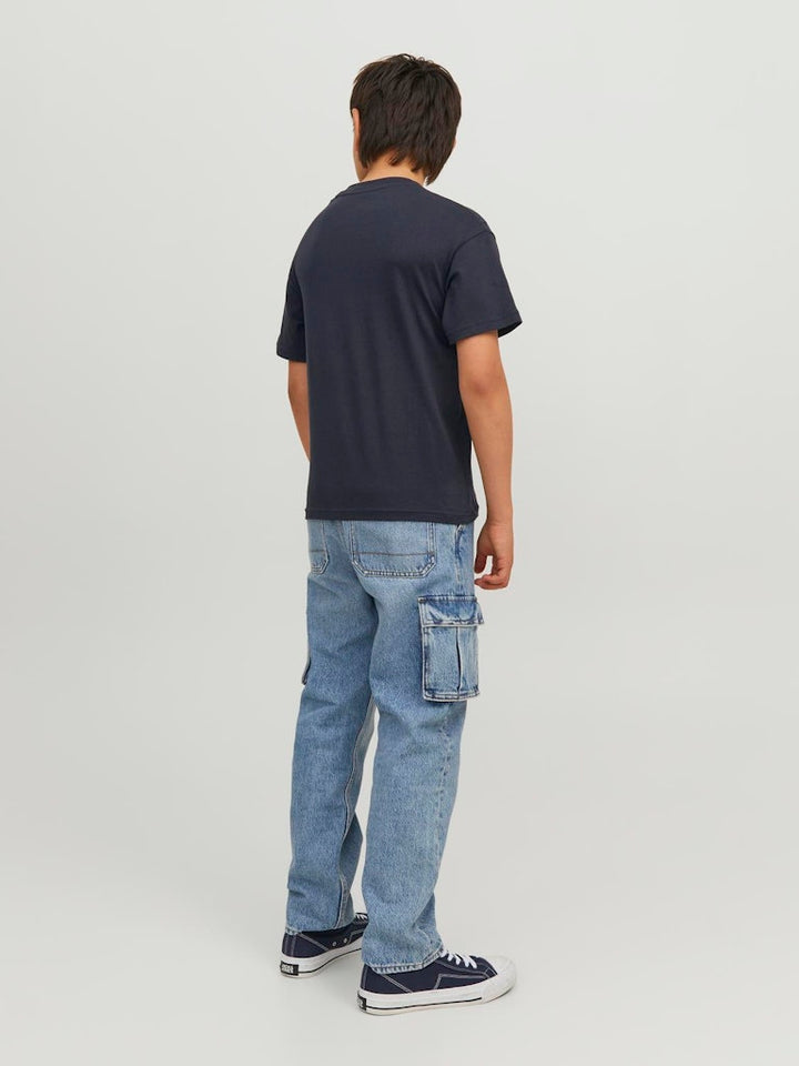 Jjestar Jj Tee Ss Noos Jnr - Navy