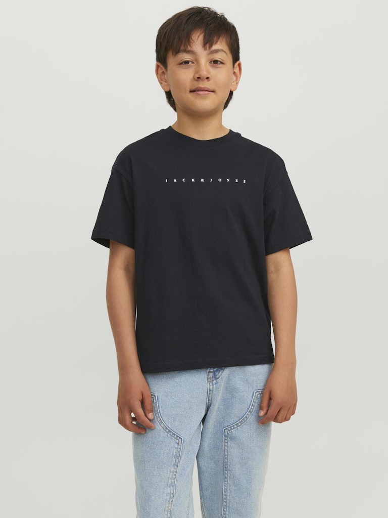 Jjestar Jj Tee Ss Noos Jnr - Zwart