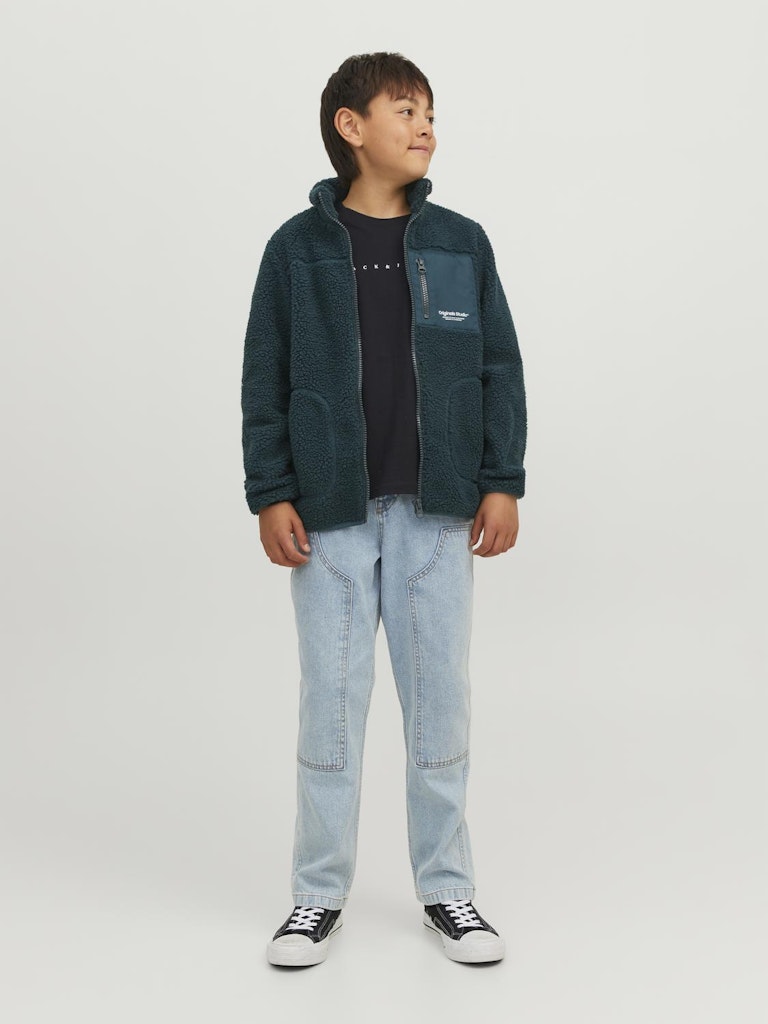Jjestar Jj Tee Ss Noos Jnr - Zwart