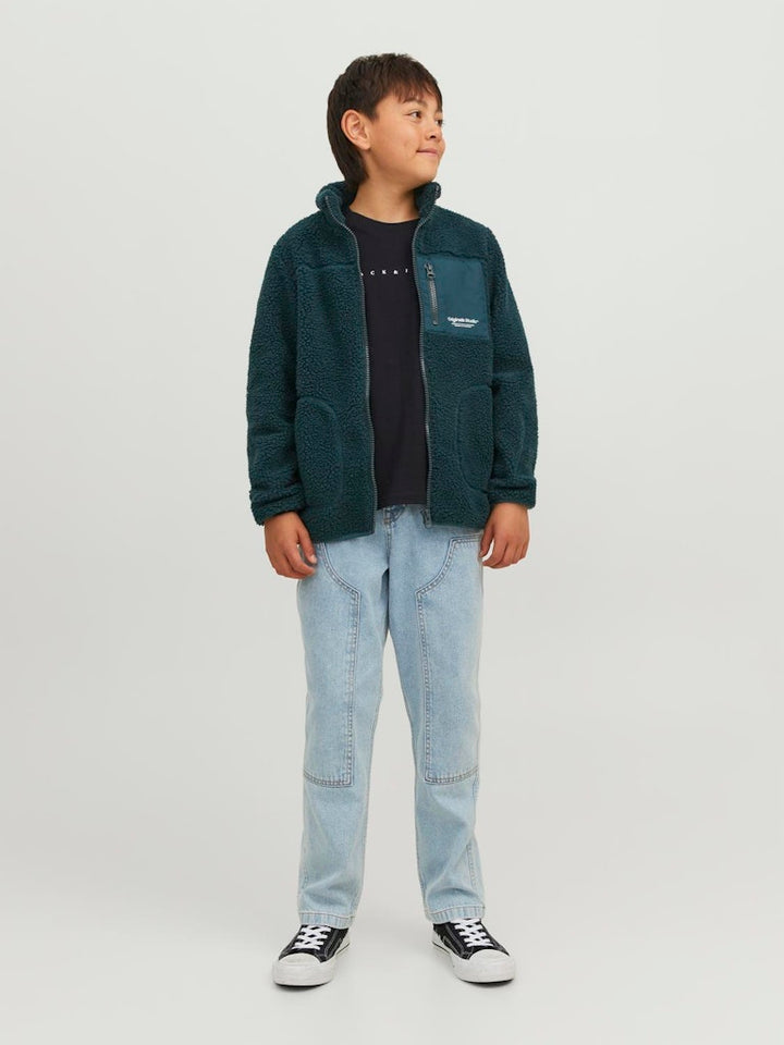 Jjestar Jj Tee Ss Noos Jnr - Zwart