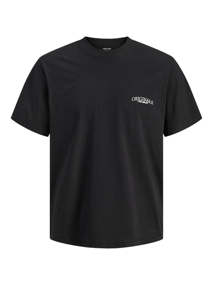 Jorcatskills Cut Out Tee Crew Neck Jnr - Zwart