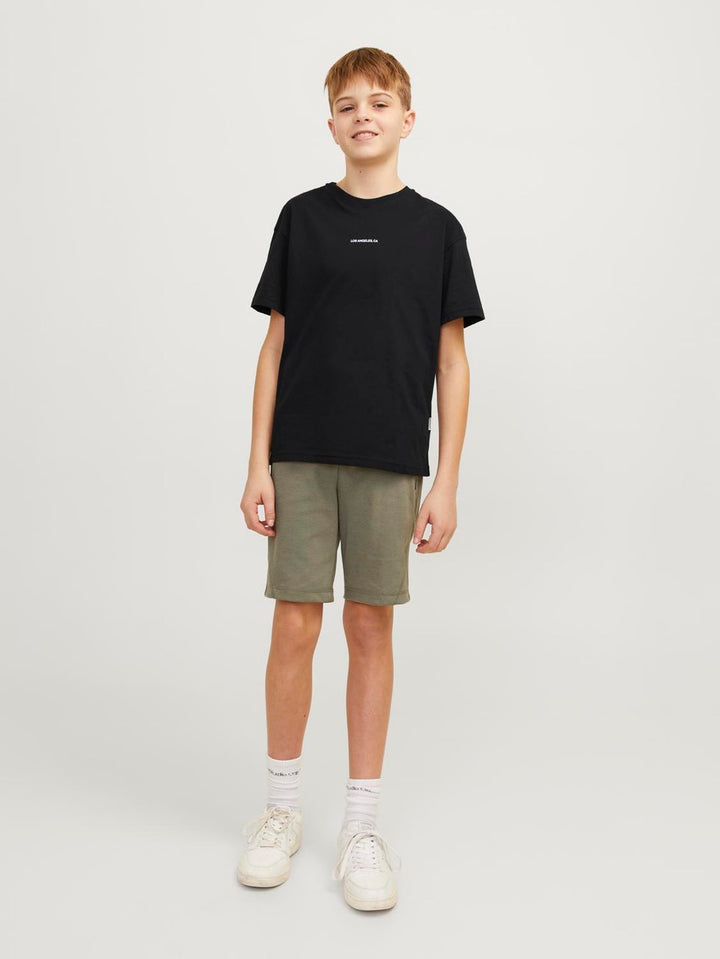 Joraruba Landscape Tee Ss Crew Neck - Zwart