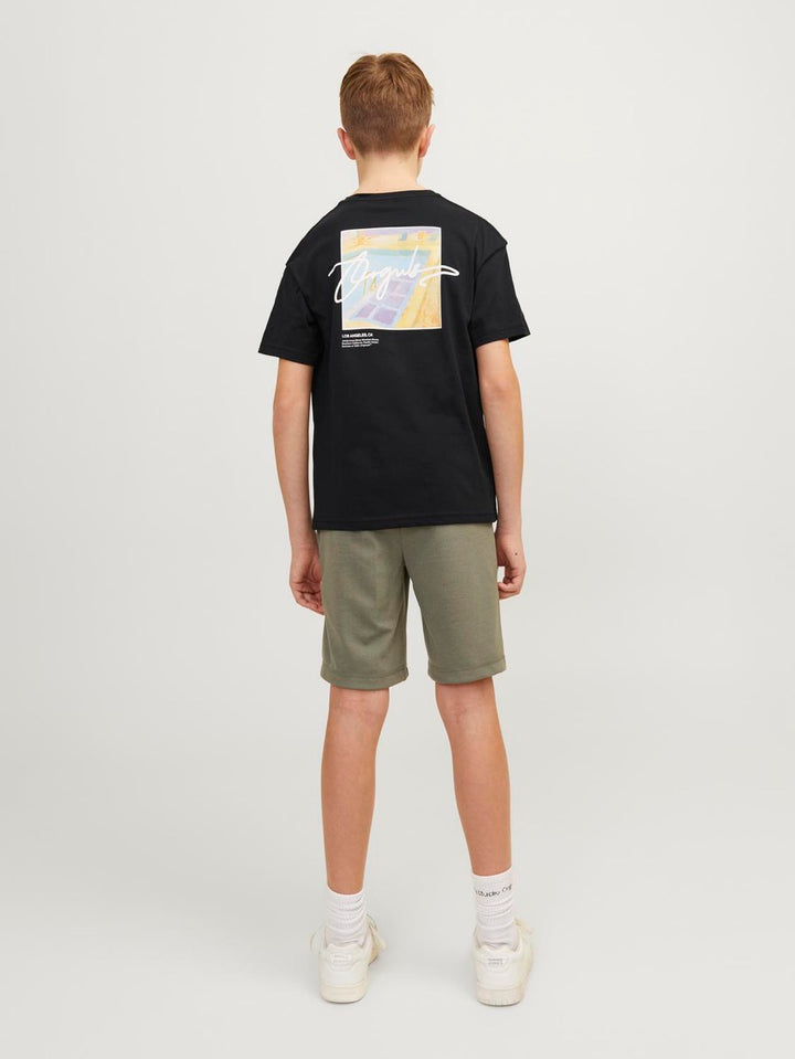 Joraruba Landscape Tee Ss Crew Neck - Zwart