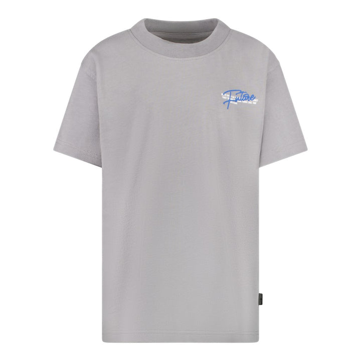 Kids Feturo Ts Mid Grey - Grijs Melee