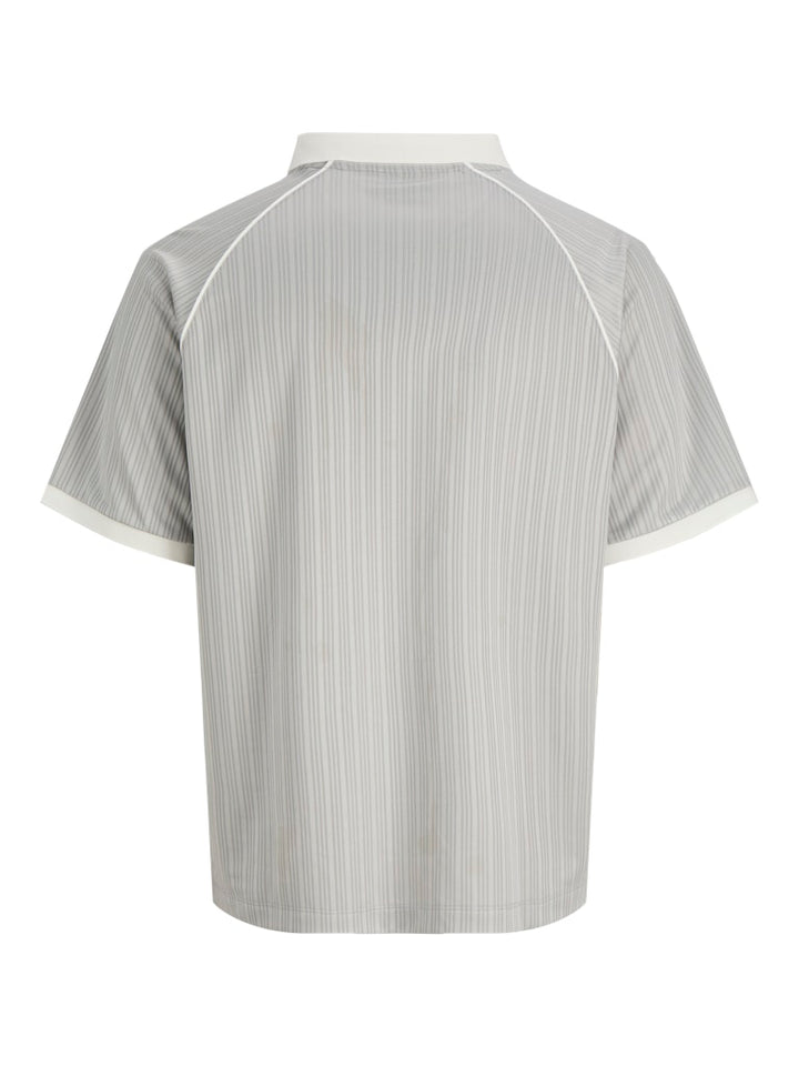 Jcoeterna Football Polo Ss Sa26 Jnr - Grijs Melee