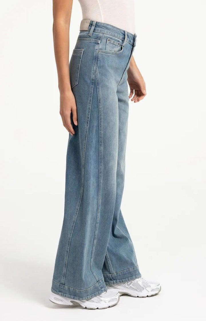 YAYA Women 01-311156-609 jeans loose fit blue denim