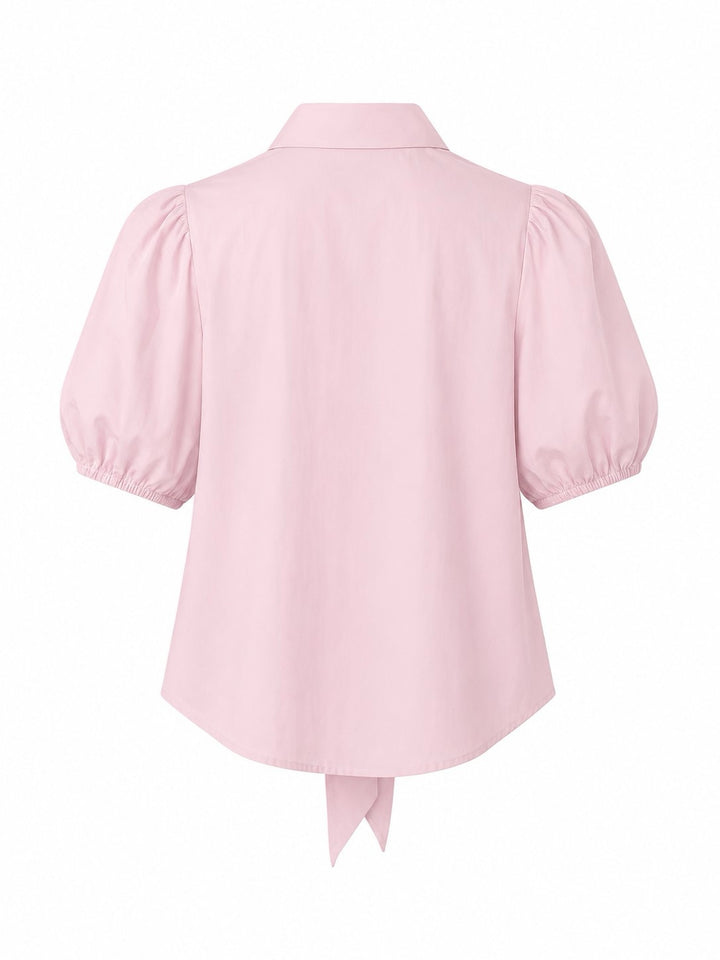 Vila blouse k/m dames licht roze – 14122083 Tana