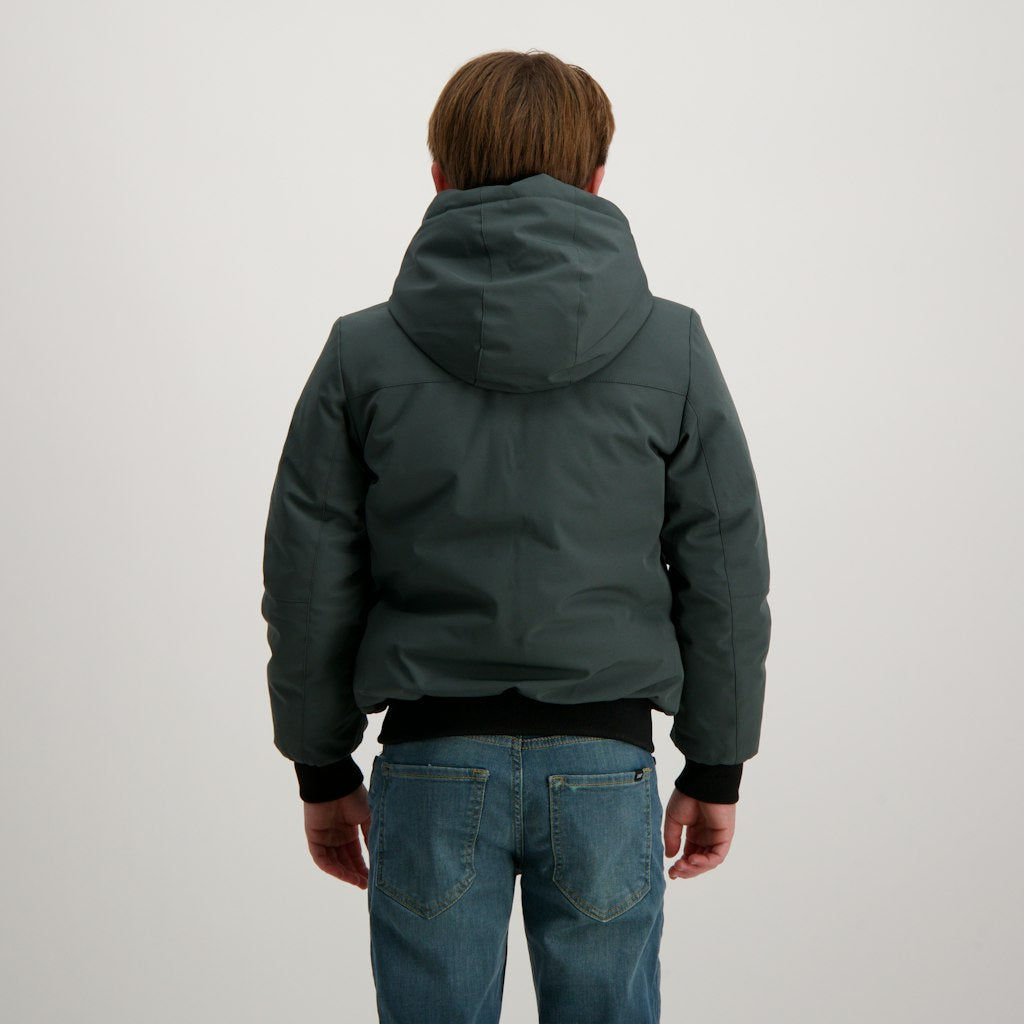 Kids Pranoy Polyester Black - Groen