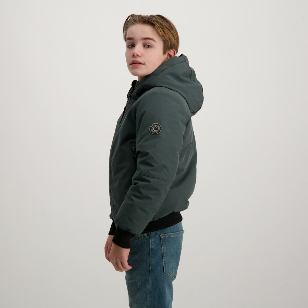 Kids Pranoy Polyester Black - Groen