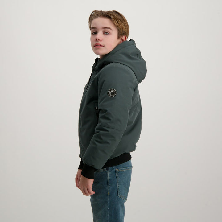 Kids Pranoy Polyester Black - Groen