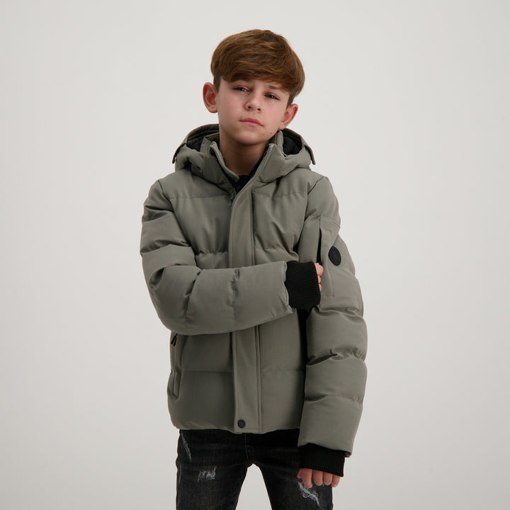 Kids Bronx Nylon Black - Lichtblauw