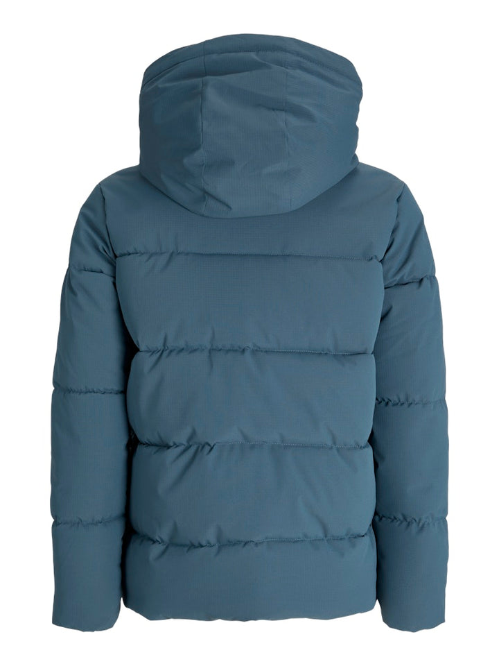 Jjglobal Puffer Jacket Jnr - Petrol Blauw