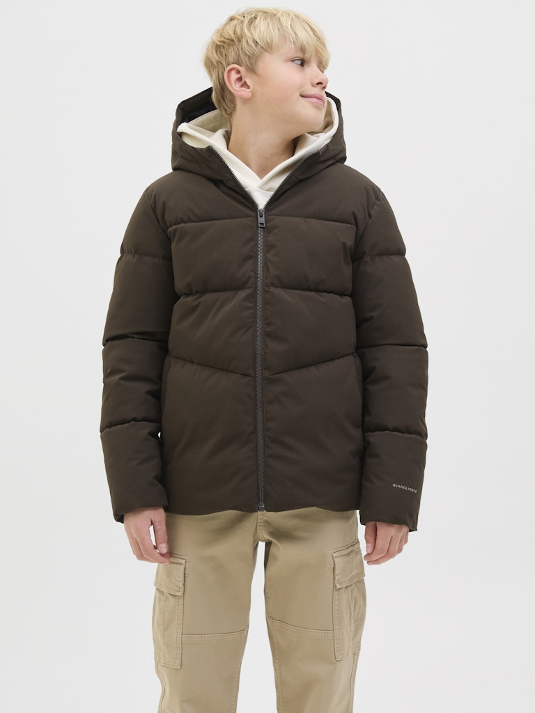 Jjglobal Puffer Jacket Jnr - Bruin