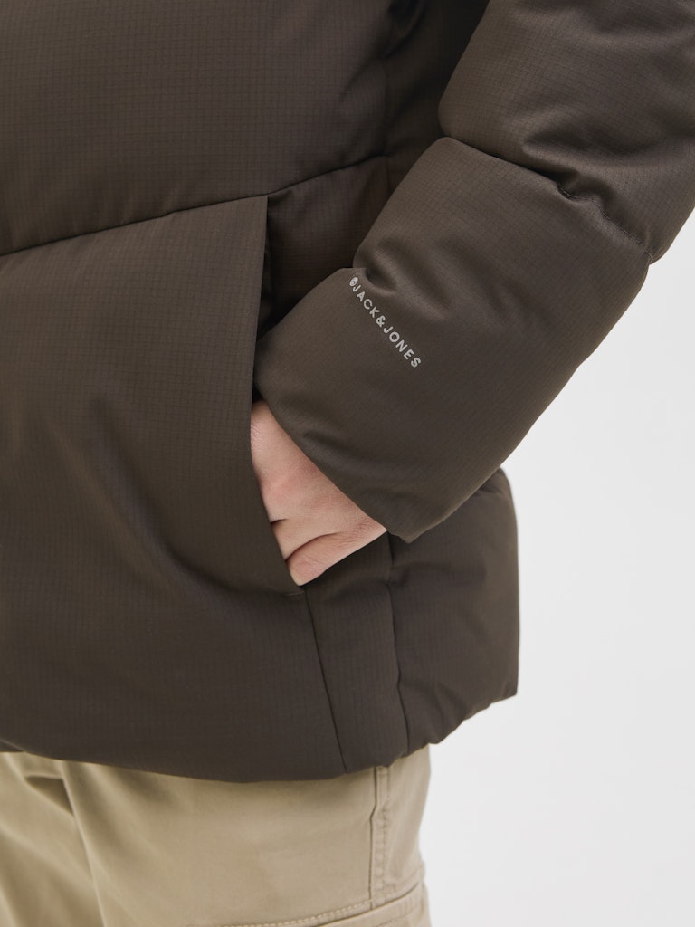 Jjglobal Puffer Jacket Jnr - Bruin