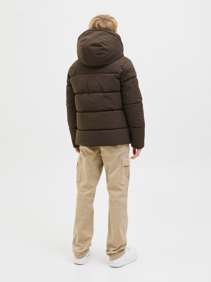 Jjglobal Puffer Jacket Jnr - Bruin