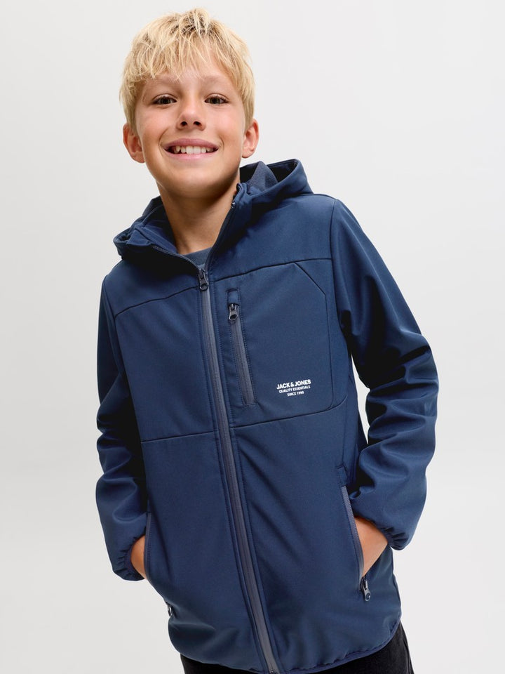 Jjetheo Softshell Jacket Noos Jnr - Navy