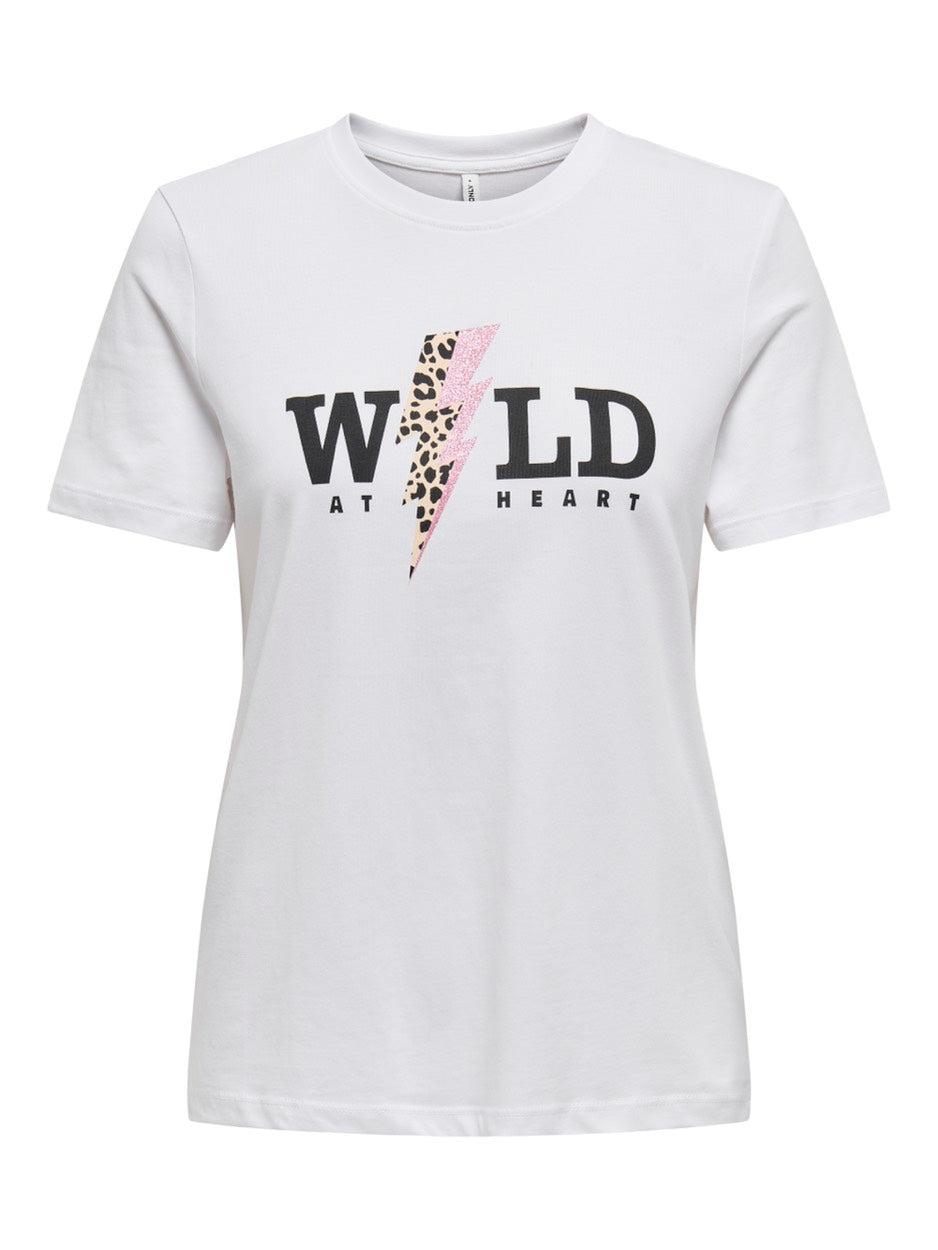 Only t-shirt k/m dames off-white – 15327666 henny